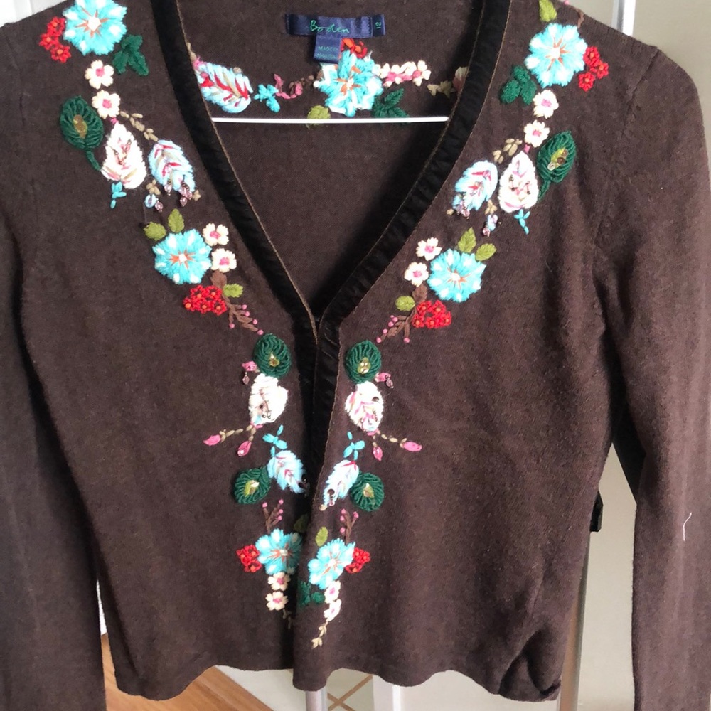 Beautiful Sweater with beed work.